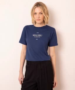 Camiseta azul marinho